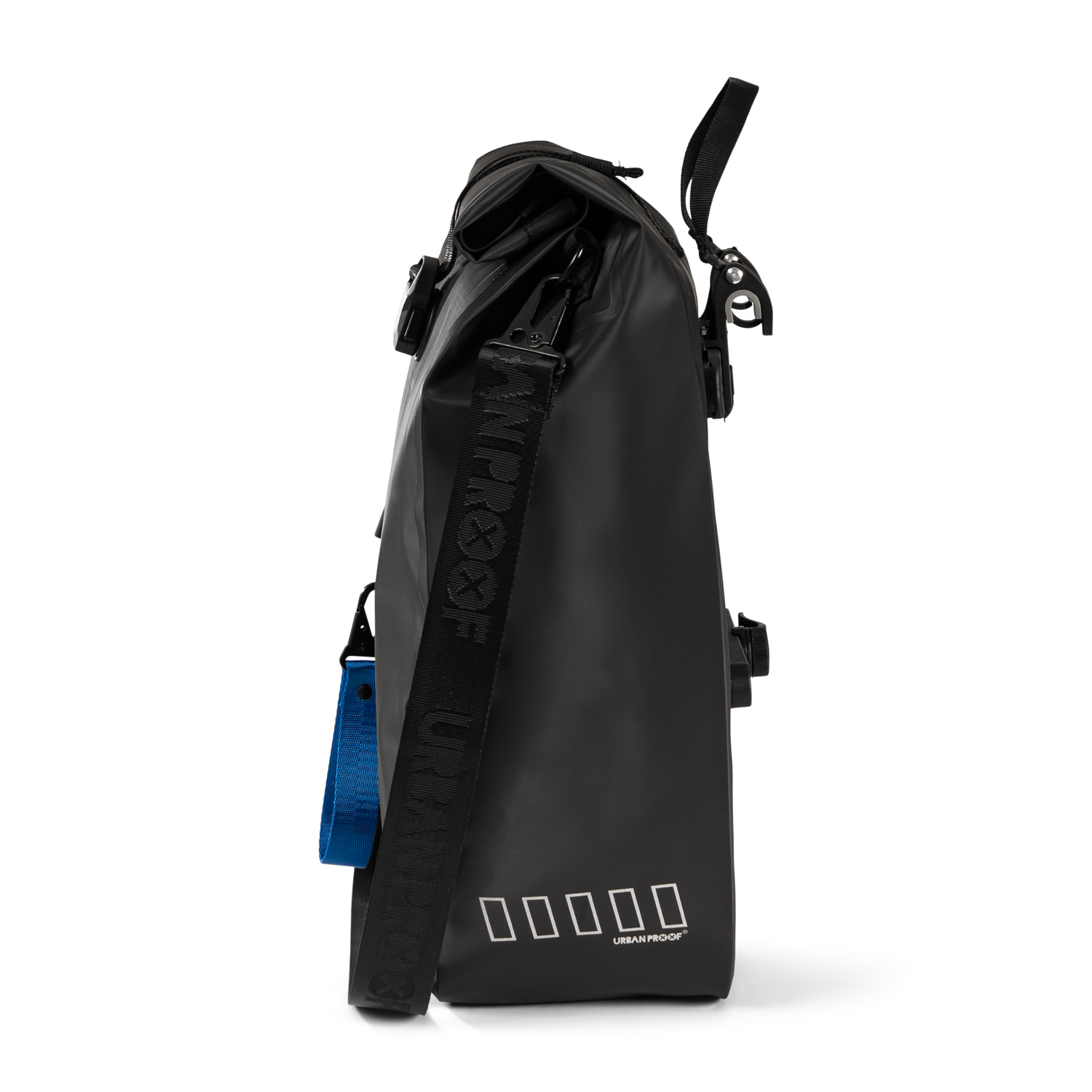 Fietstas Urban Proof Storm Recycled - 20 liter - zwart - Afbeelding 9
