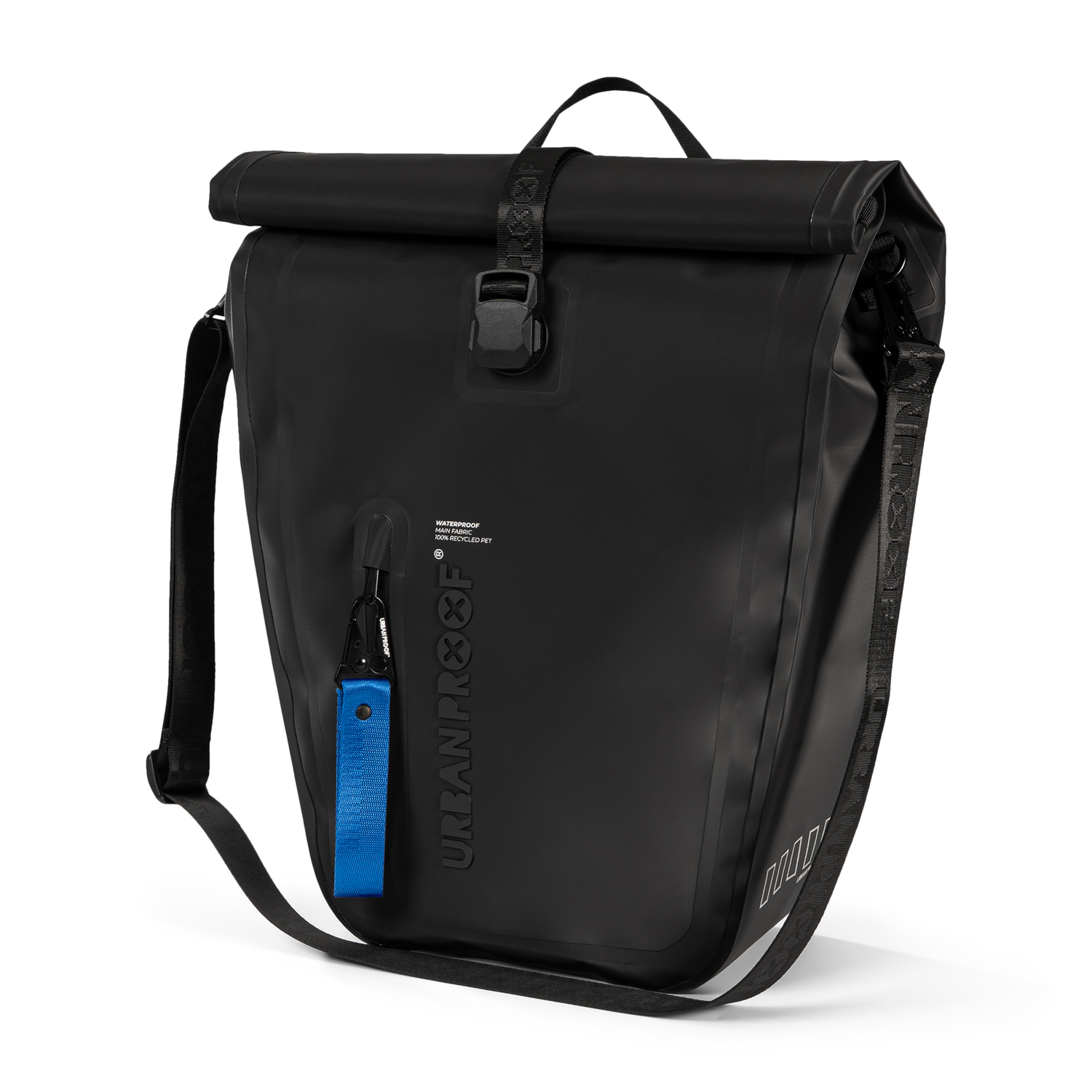 Fietstas Urban Proof Storm Recycled - 20 liter - zwart