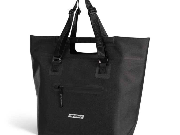 Fietstas Urban Proof Knox Recycled Shopper - 20 liter - zwart
