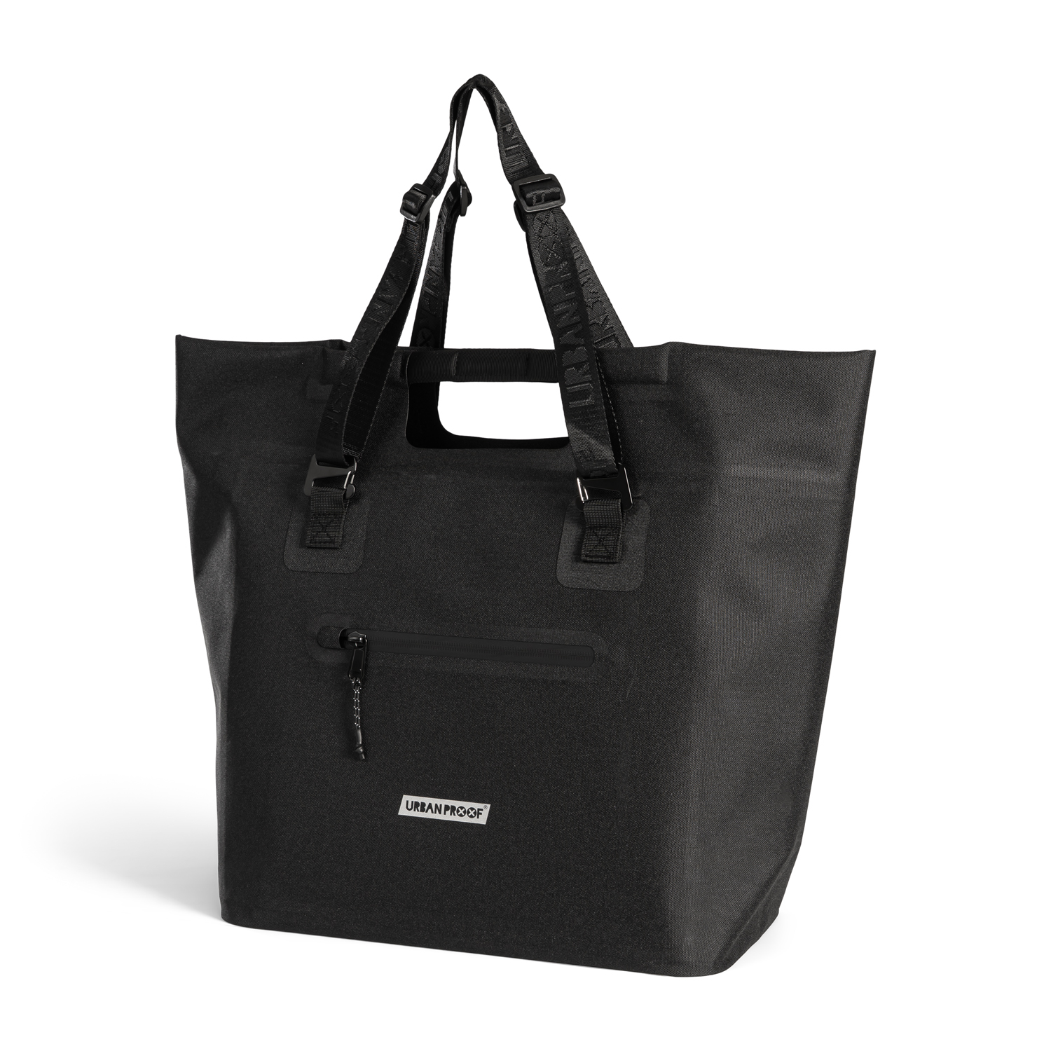 Fietstas Urban Proof Knox Recycled Shopper - 20 liter - zwart