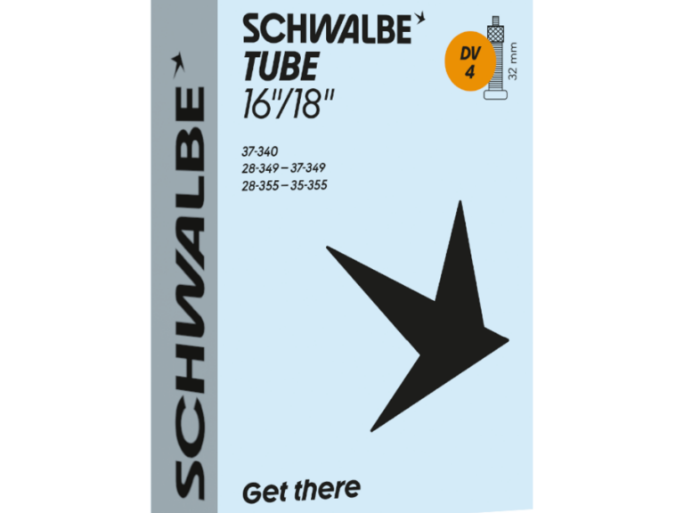 Binnenband Schwalbe DV4 16"/18" /28-37-340/355 - 32mm ventiel