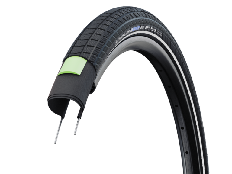 Buitenband Schwalbe Motion Super Moto-X GreenGuard 20 x 2.15"/55-406 - zwart met reflectie