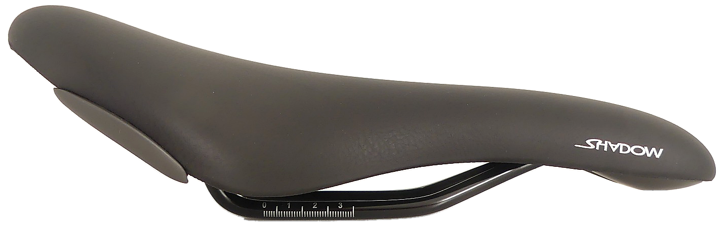 Fietszadel Selle Royal Shadow - Athletic men - zwart - werkplaatsverpakking