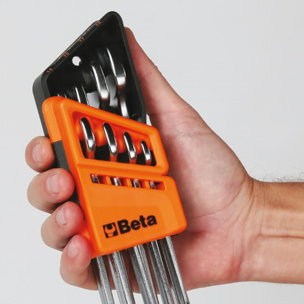 Ratelringsteeksleutel 8-delig Beta Tools 142/SC8 - Afbeelding 4