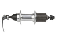 Achternaaf 36 gaats - holle as - 135 mm inbouwbreedte - zilver