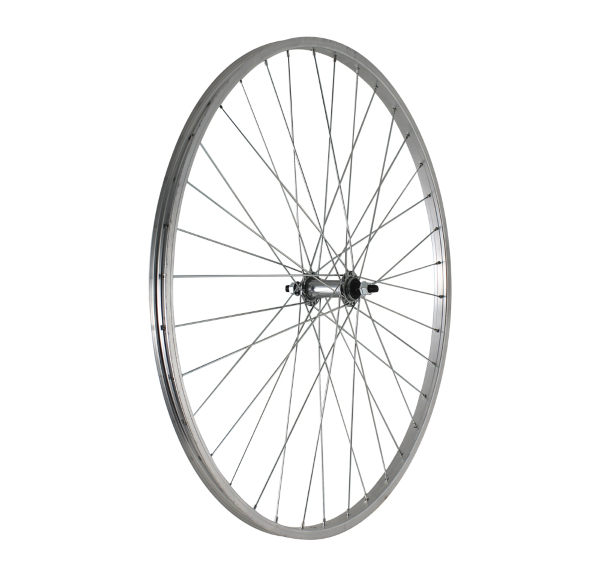 Voorwiel RMS 28 inch - vaste as - 100mm - 36-spaaks