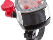 Fietsbel PexKids Hartje - roze