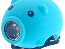 LED-lamp PexKids varken met toeter USB-oplaadbaar - blauw