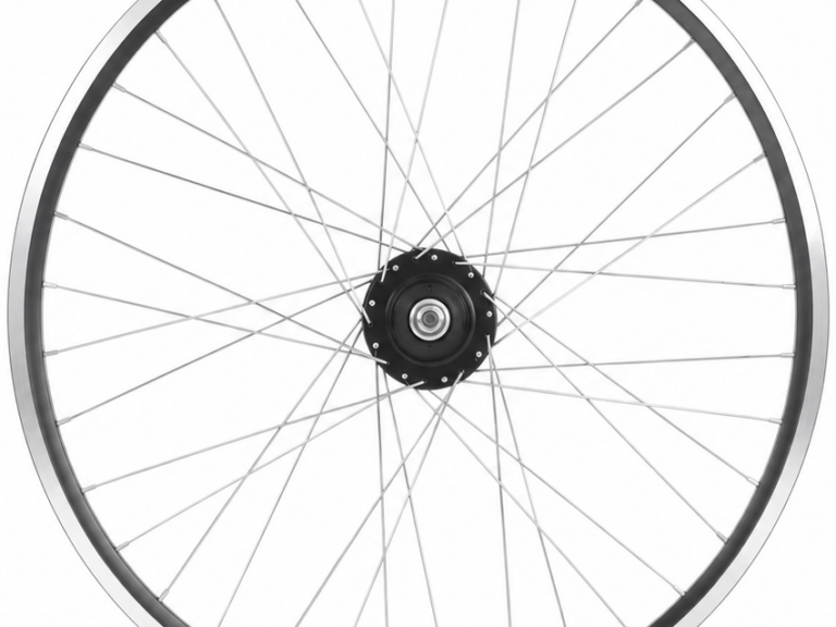 Achterwiel 28" aluminium ZAC 2000 velg zwart/zilver - Shimano SG-C6001-8R Nexus 8 naaf en RVS spaken