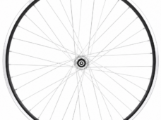Achterwiel 28'' aluminium ZAC 2000 zwart geslepen velg - Freewheel - vaste as