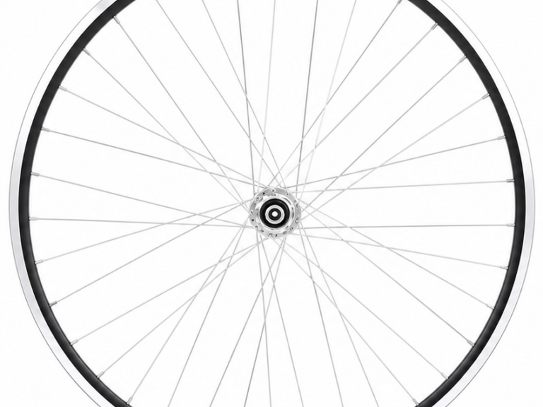 Achterwiel 28'' aluminium ZAC 2000 zwart geslepen velg - Freewheel - vaste as