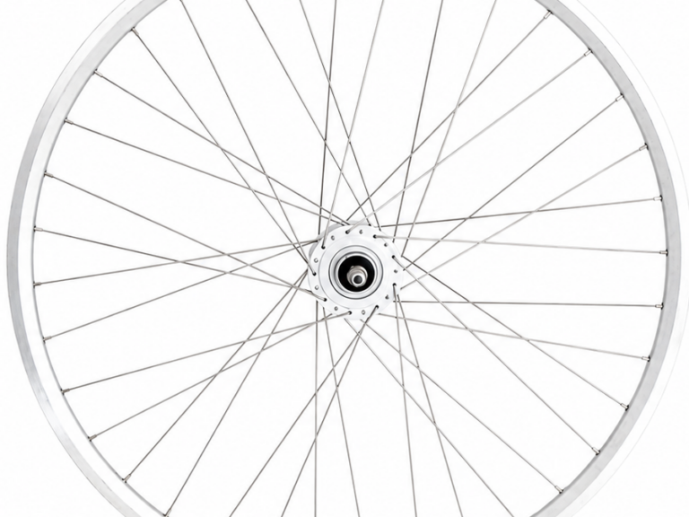 Voorwiel 28 x 1/4'' aluminium ZAC 2000 velg - Shimano DH-C3000-3N naafdynamo - velgrem - zilver
