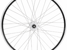 Voorwiel 28 x 1/4'' aluminium ZAC 2000 velg - Shimano DH-C3000-3N naafdynamo - velgrem - zwart/zilver