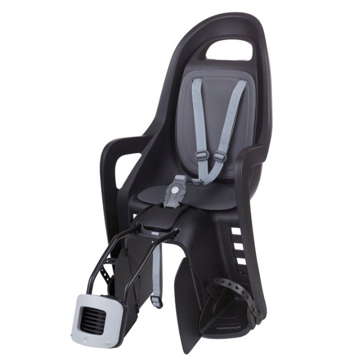 Achterzitje Polisport Groovy FF / Framebevestiging - zwart