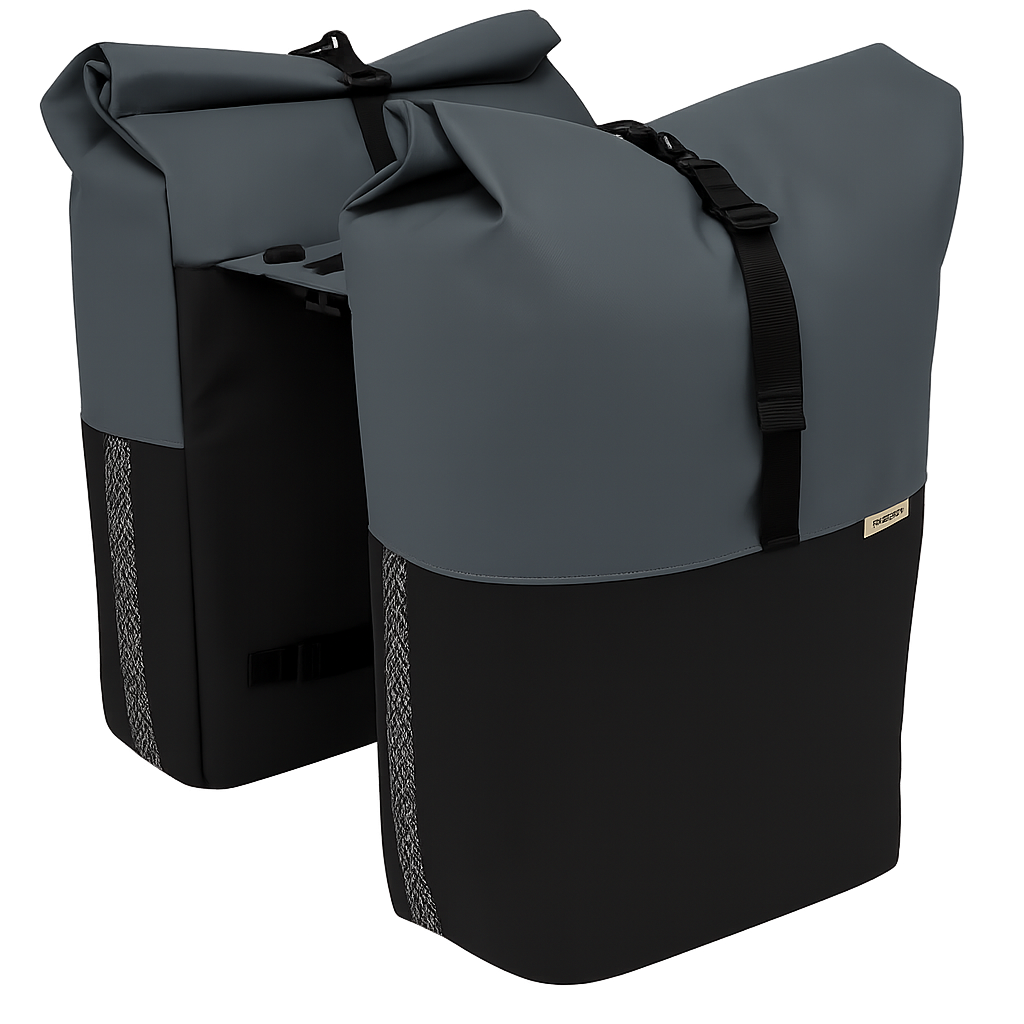 Dubbele fietstas New Looxs Nyborg MIK 2.0 - 34 liter