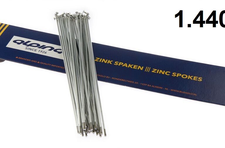 Spaken 286-13 Alpina ø2.33mm FG2.6 verzinkt - zilver (1440 stuks)