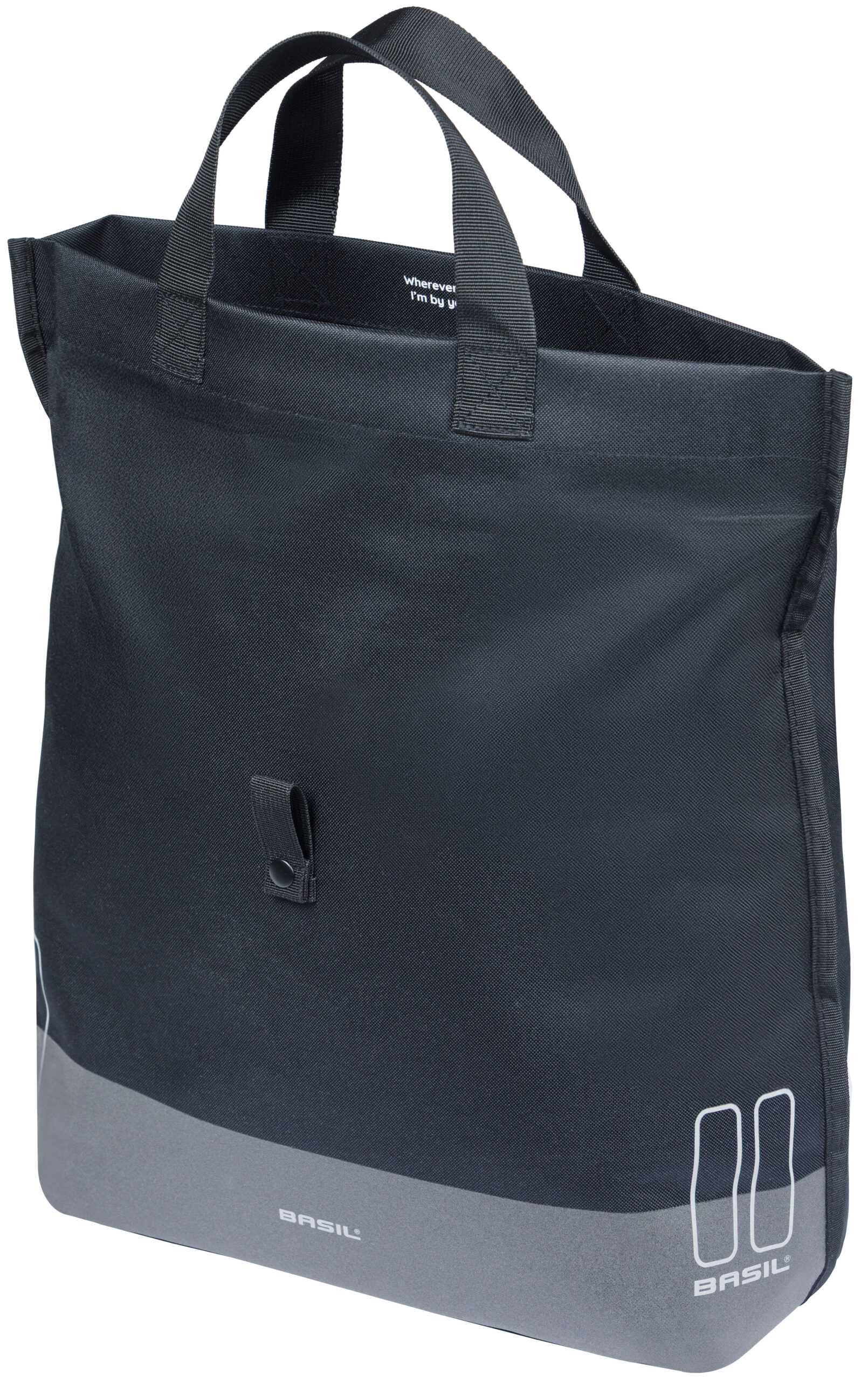 Fietsshopper Basil Mara Evo MIK Hooks, 17-19L - zwart - Afbeelding 3