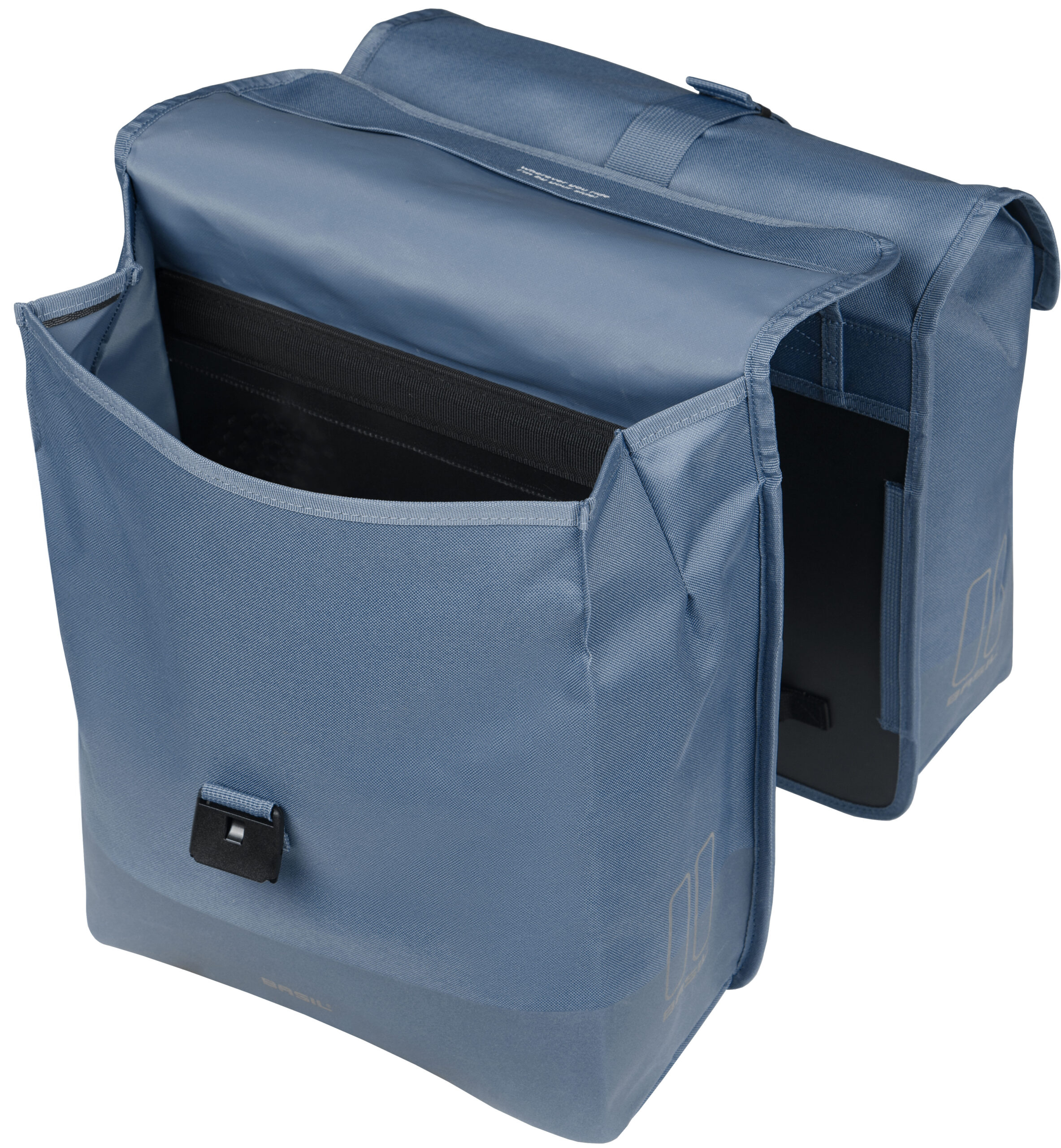 Dubbele fietstas Basil Mara Evo, 28-34L - indigo blue - Afbeelding 3
