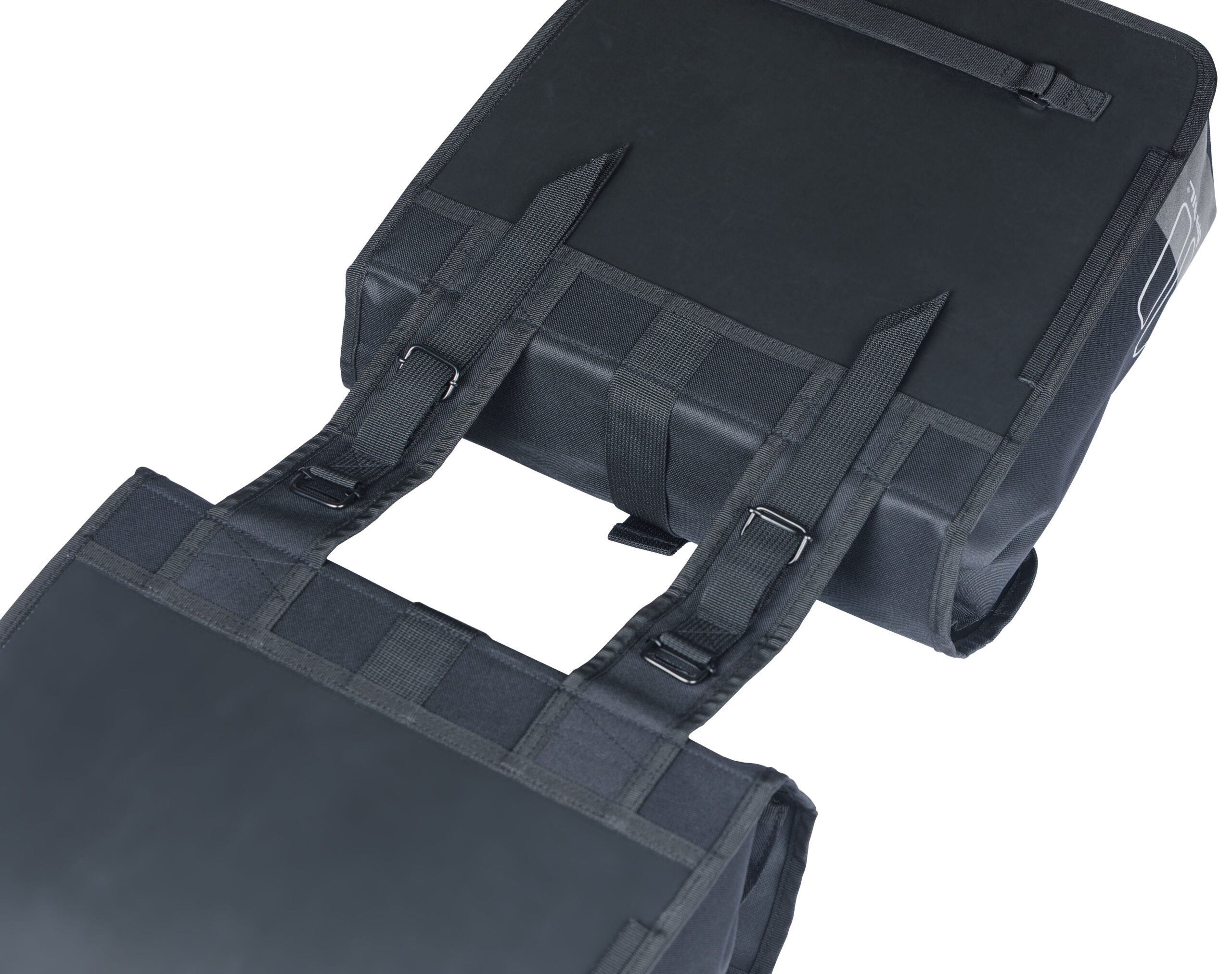 Dubbele fietstas Basil Mara Evo, 38-46L - zwart - Afbeelding 5