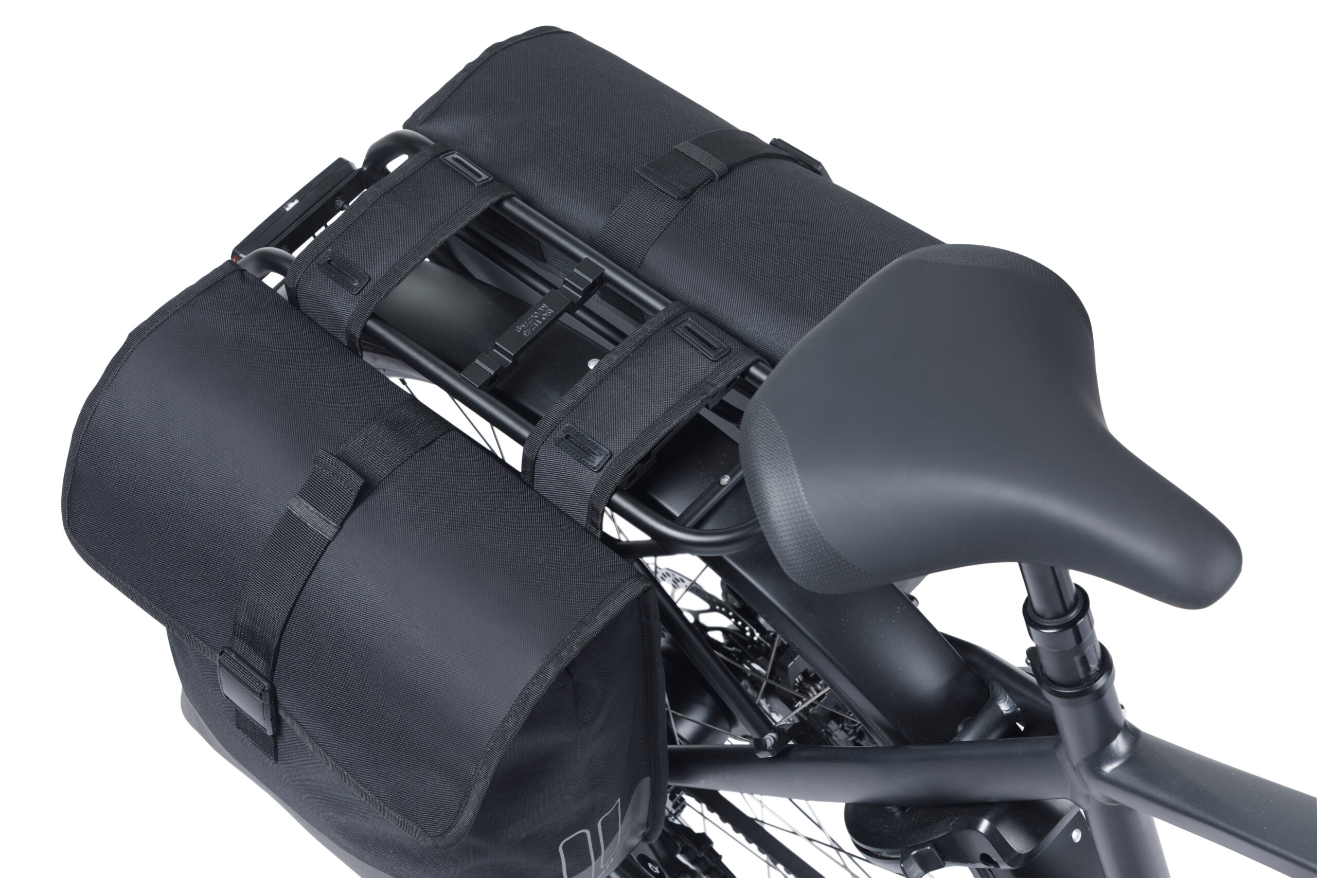 Dubbele fietstas Basil Mara Evo, 38-46L - zwart - Afbeelding 9
