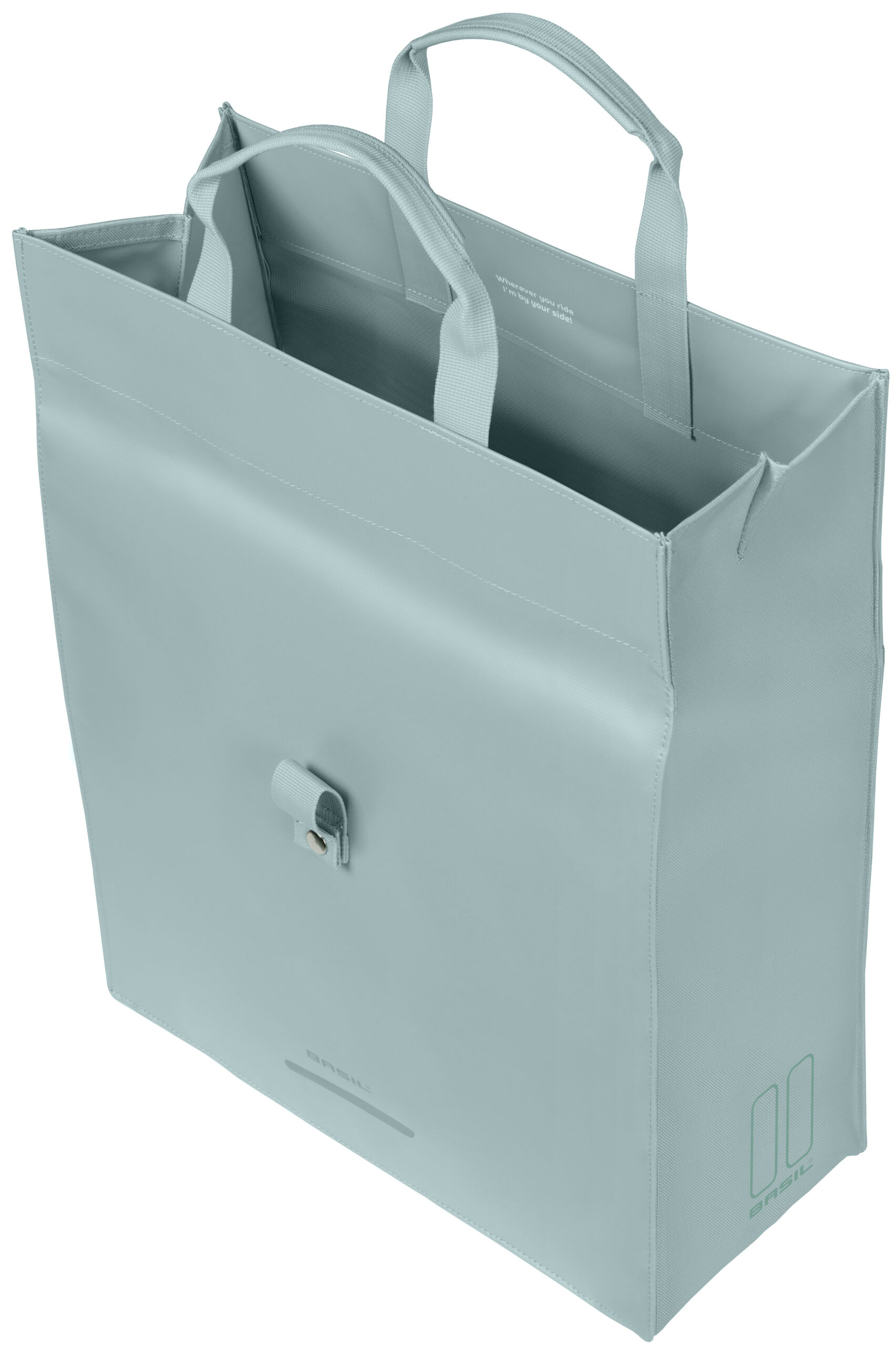 Fietsshopper Basil Urban Load Pro MIK Hooks, 15-20L - silver blue - Afbeelding 3
