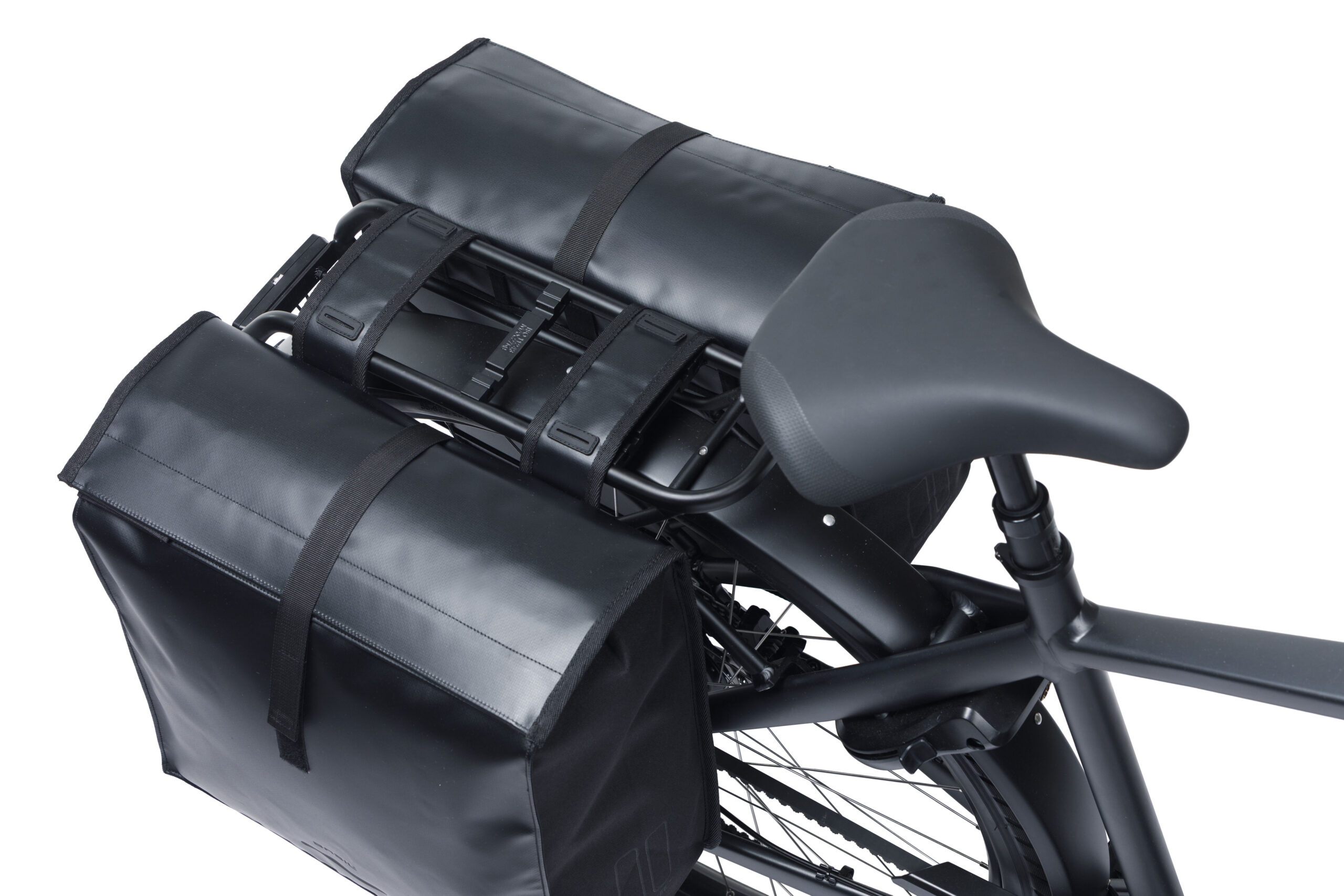 Dubbele fietstas Basil Urban Load Pro, 50-64L - zwart - Afbeelding 6