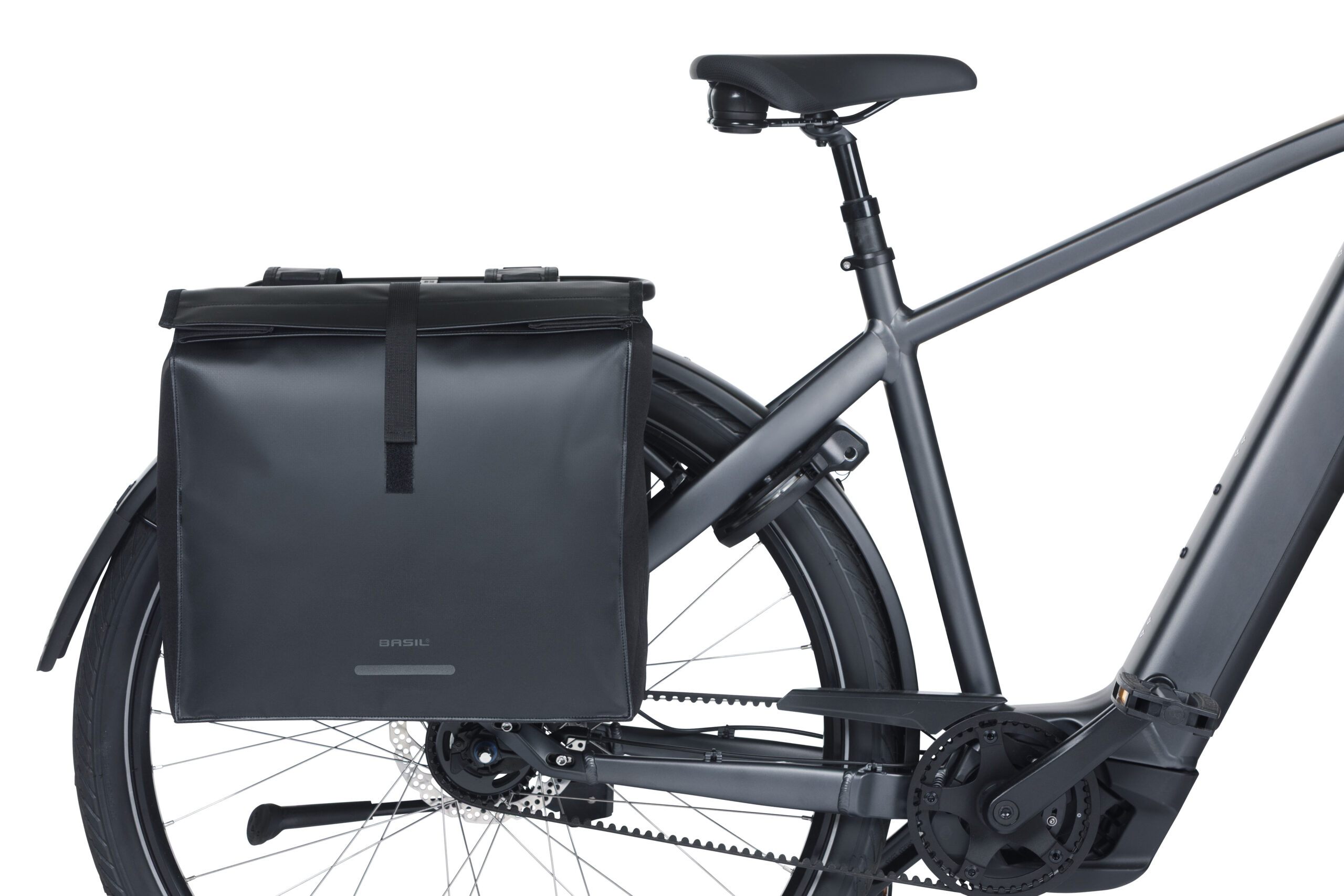 Dubbele fietstas Basil Urban Load Pro, 50-64L - zwart - Afbeelding 7