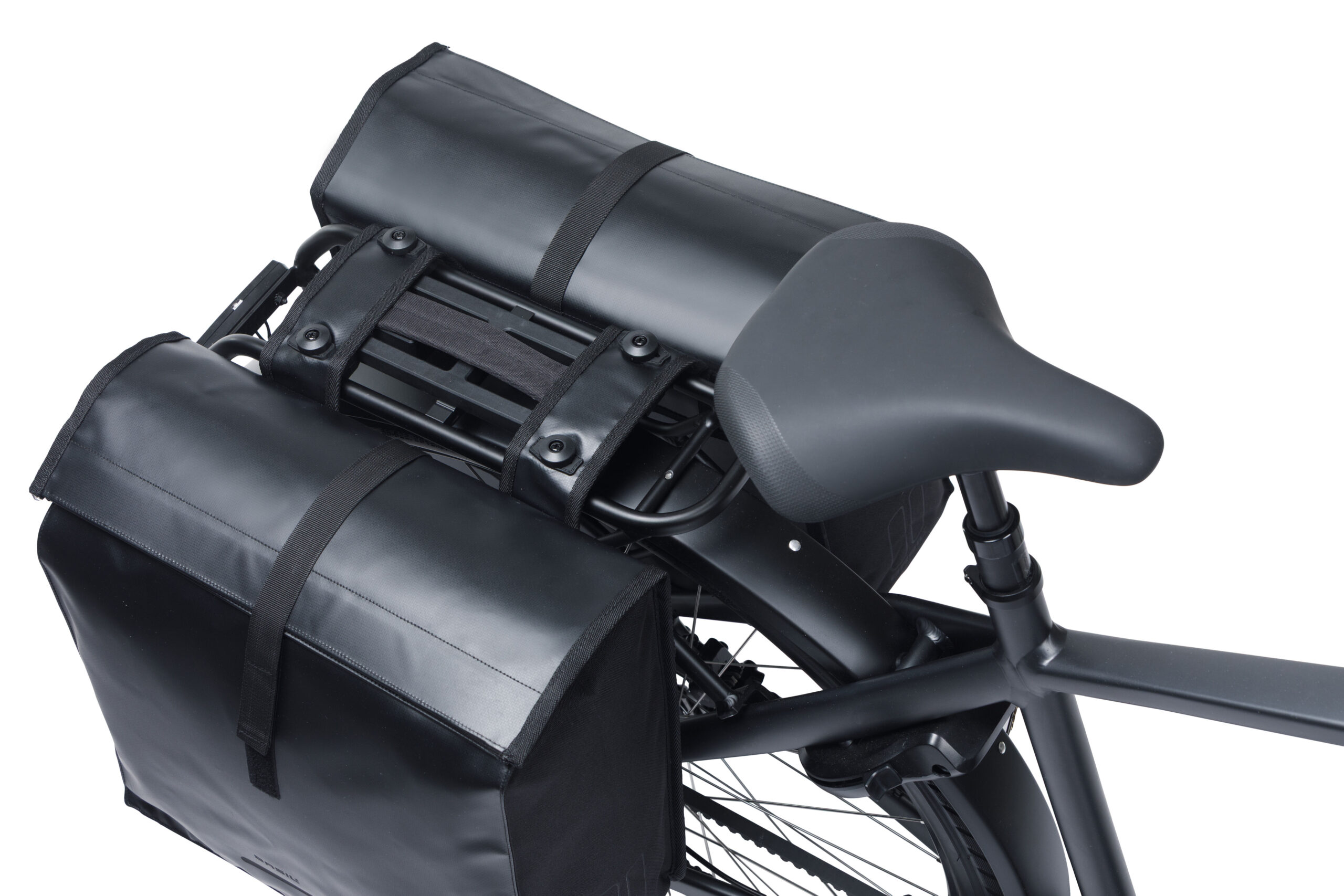 Dubbele fietstas Basil Urban Load Pro MIK, 50-64L - zwart - Afbeelding 5