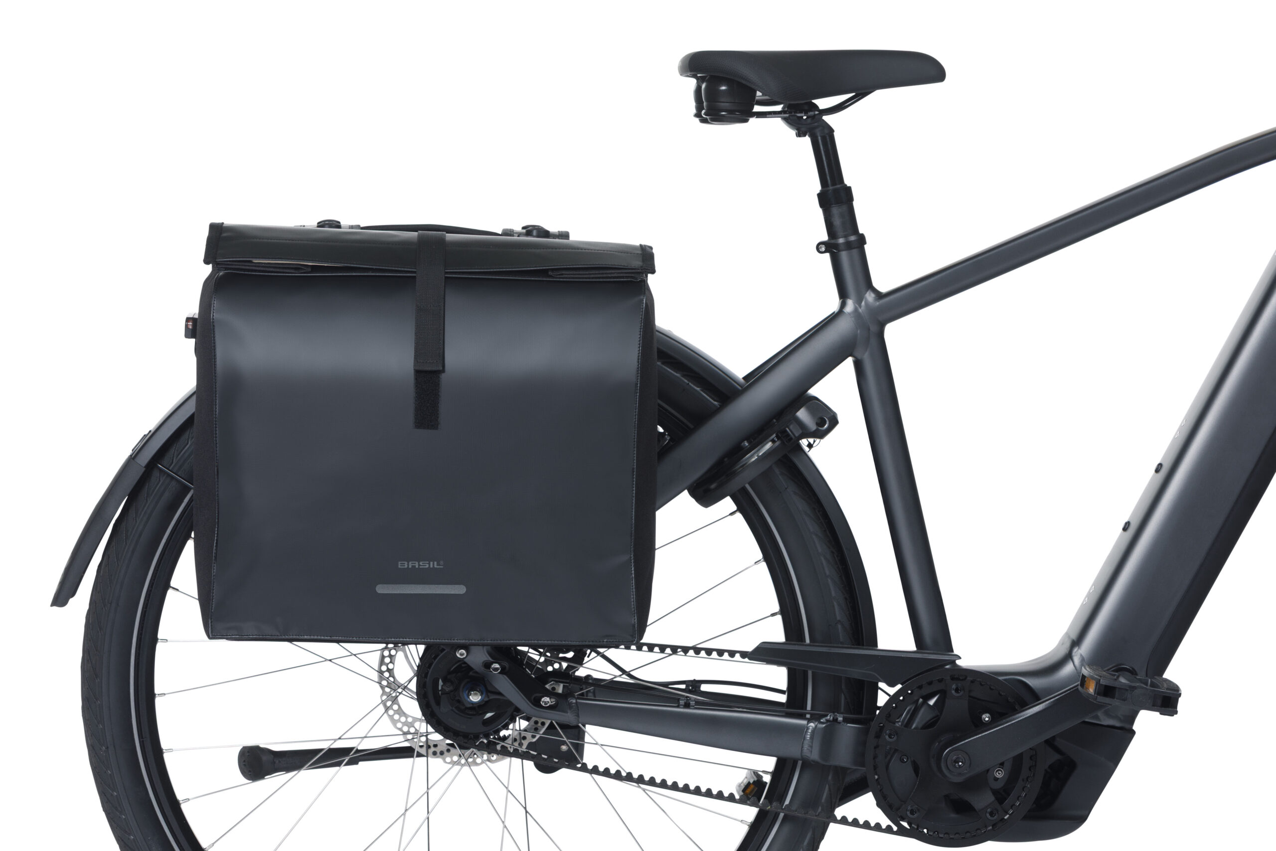 Dubbele fietstas Basil Urban Load Pro MIK, 50-64L - zwart - Afbeelding 6