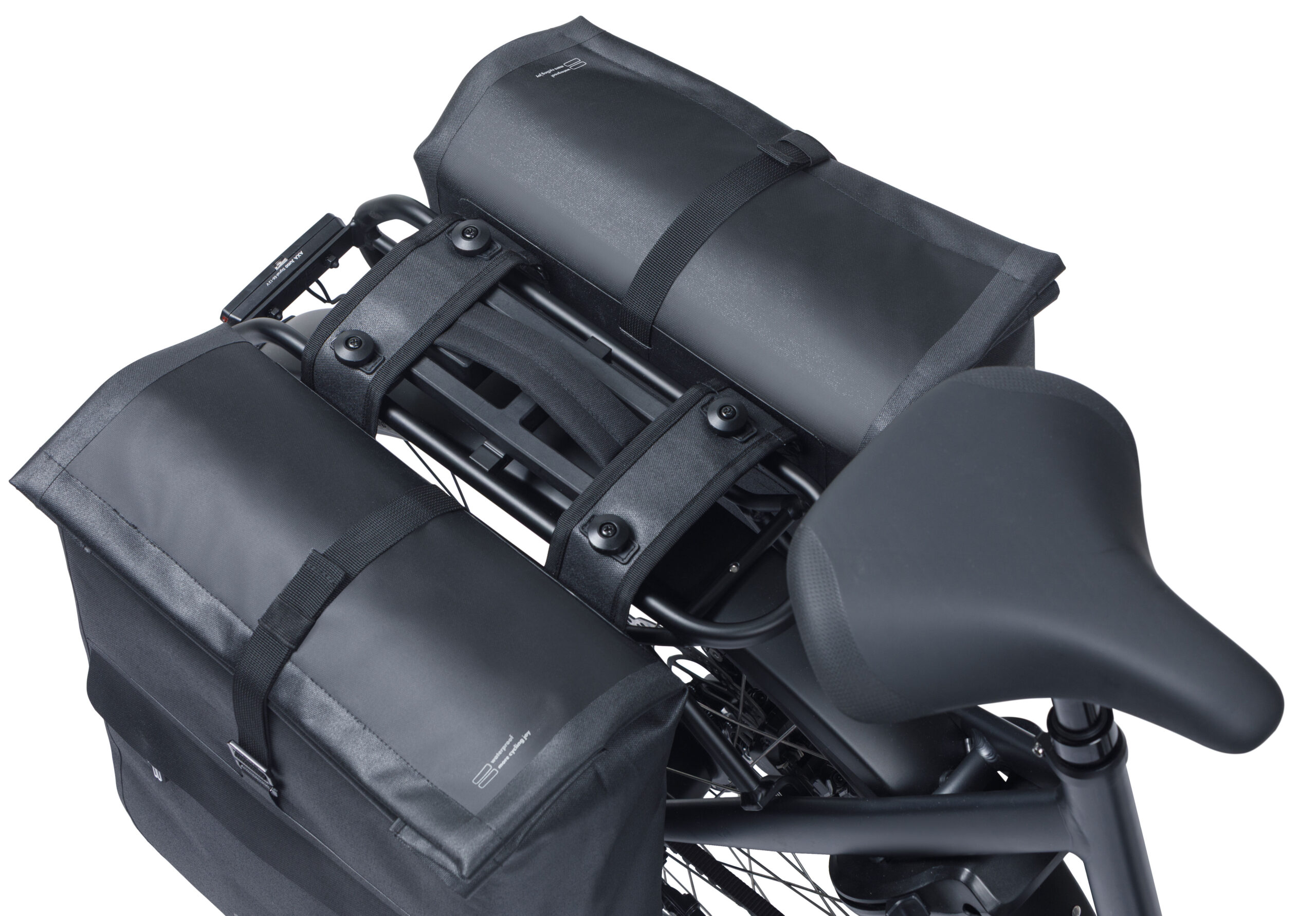 Dubbele fietstas Basil Urban Dry Neo MIK, 46-52L - zwart - Afbeelding 7