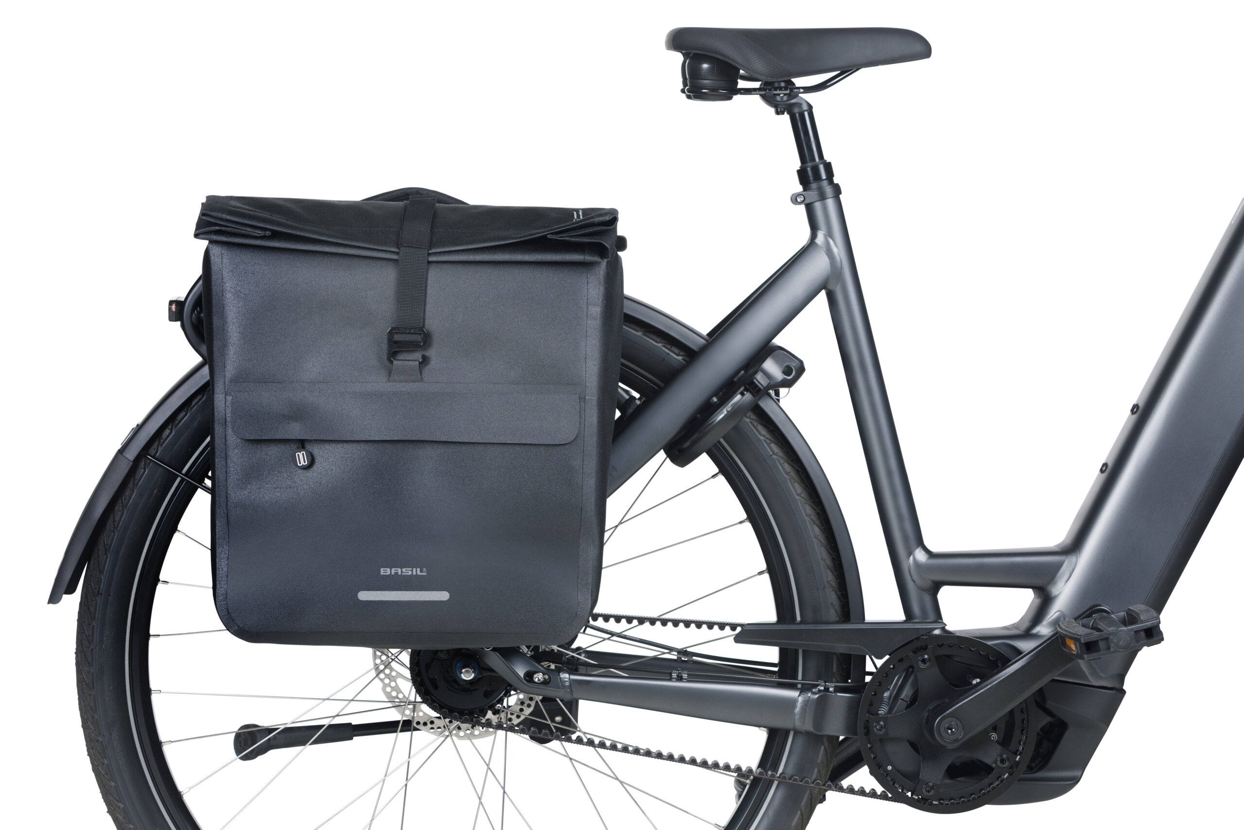 Dubbele fietstas Basil Urban Dry Neo MIK, 46-52L - zwart - Afbeelding 8