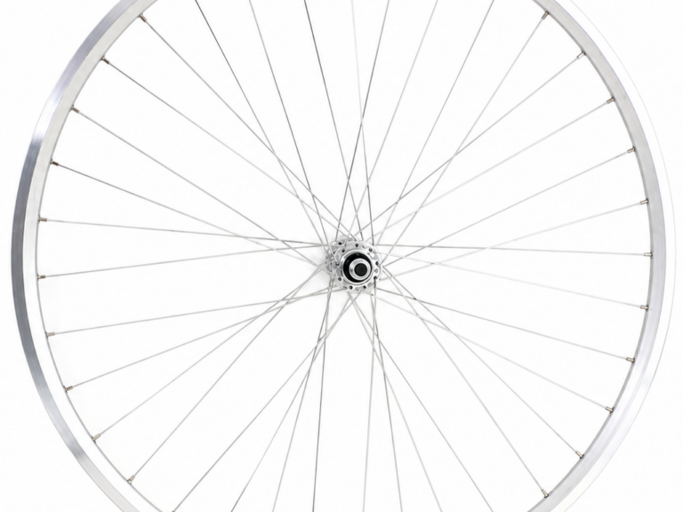 Voorwiel 28 inch ZAC 2000 - aluminium naaf - zilver