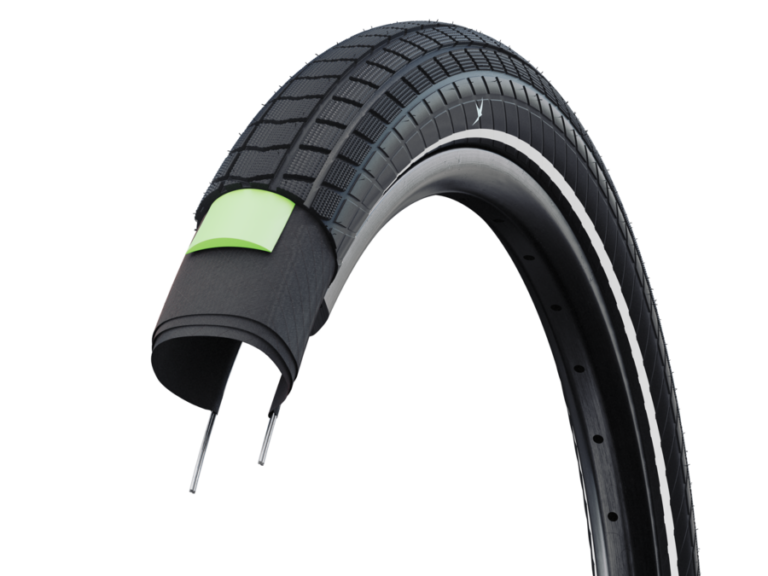 Buitenband Schwalbe Super Moto-X DD GreenGuard 20 x 2.40 / 62-406 - zwart met reflectie
