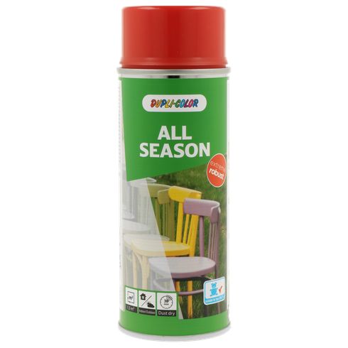 Spuitlak Dupli-Color RAL-3000 - 400 ml / all season / vuurrood