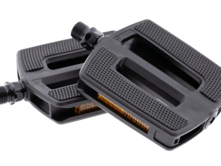 Pedaalset Mirage Tour/E-bike multigrip kunststof/rubber - zwart