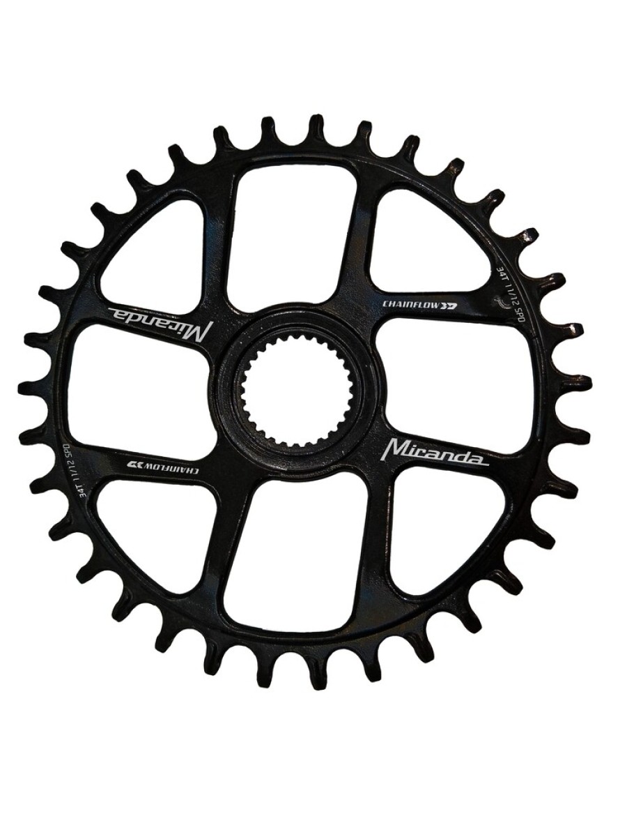 Tandwiel Miranda 36T Bosch Gen. 4/5 - kettinglijn 52/54 mm - zwart