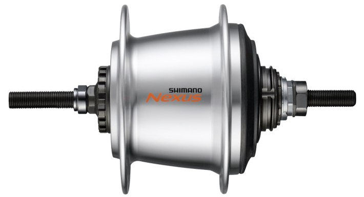 Versnellingsnaaf Shimano Nexus 7S 32G - zilver - voor rollerbrake/velgrem