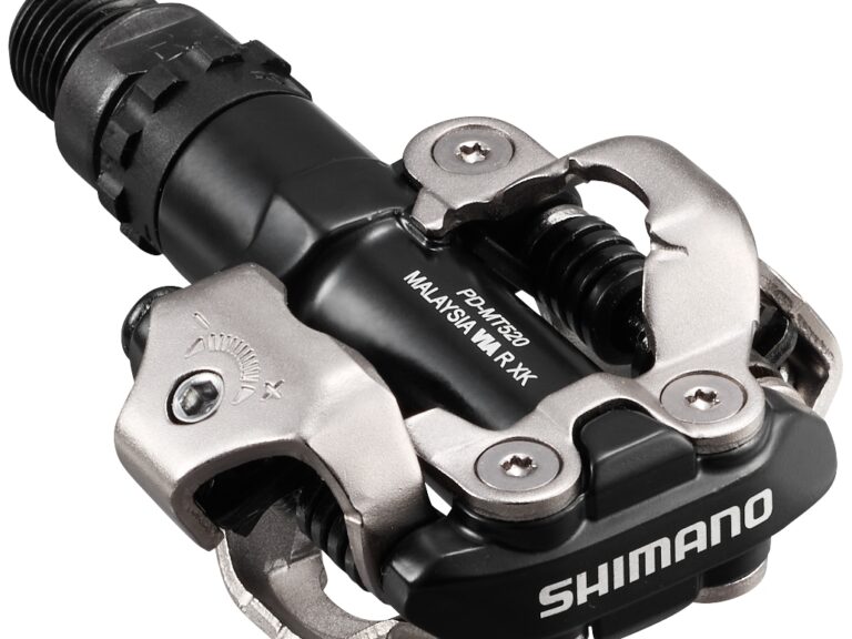 Pedaalset Shimano SPD M520 met schoenplaatjes SM-SH51 - zwart