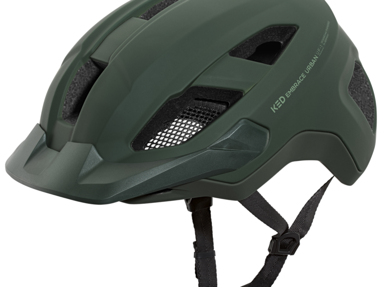 Fietshelm KED Embrace Urban - M (54-58 cm) - donkergroen