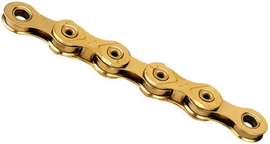 Fietsketting KMC X12L Ti-N Gold - 126L