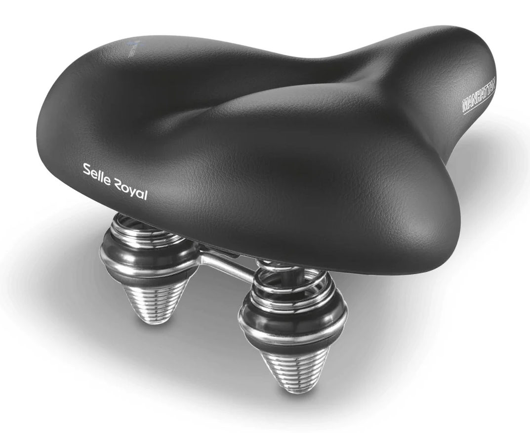 Fietszadel Selle Royal Manhattan - Urban Life - zwart