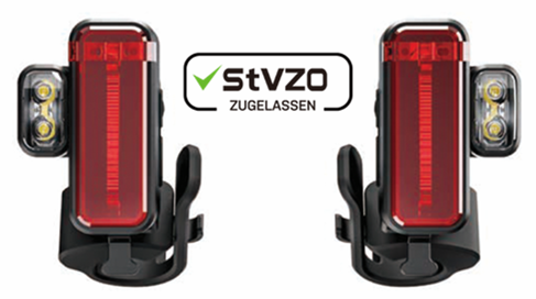 Achterlicht Ikzilight met knipperfunctie - set links en rechts