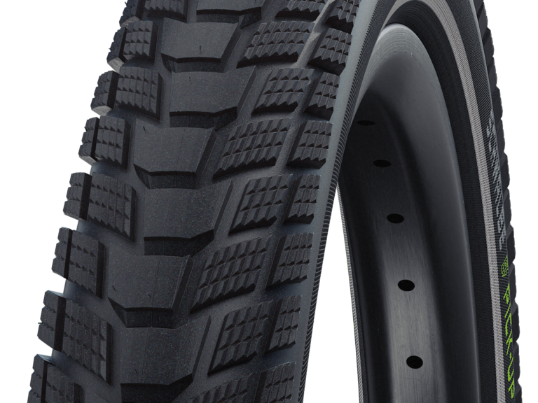 Buitenband Schwalbe Pick-Up E-Cargo Wired 20 inch / 65-406 - zwart met reflectie