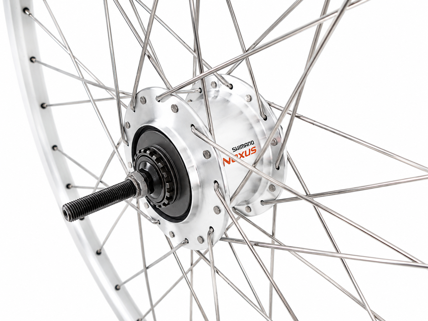 ZAC2000 met Shimano Nexus 7 Rollerbrake - RVS spaken - zilver