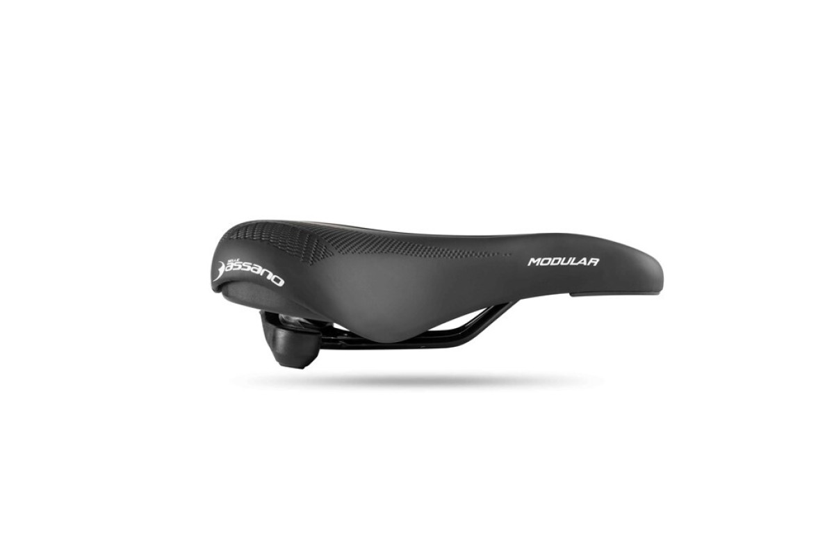 Fietszadel Selle Bassano Modular S-Line, zwart - Afbeelding 4