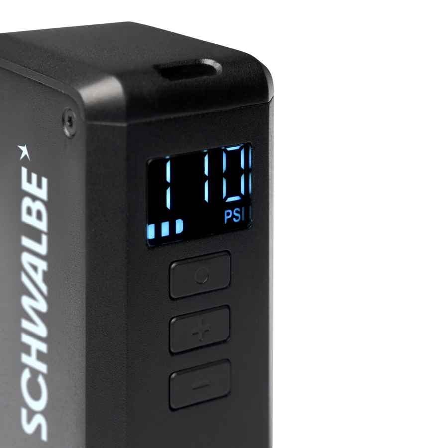 Elektrische pomp Schwalbe E-Micro - met SCV-adapter - Afbeelding 2