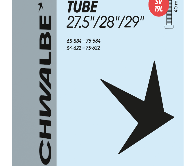 Binnenband Schwalbe SV19L 54/75-584/622 - 40 mm ventiel