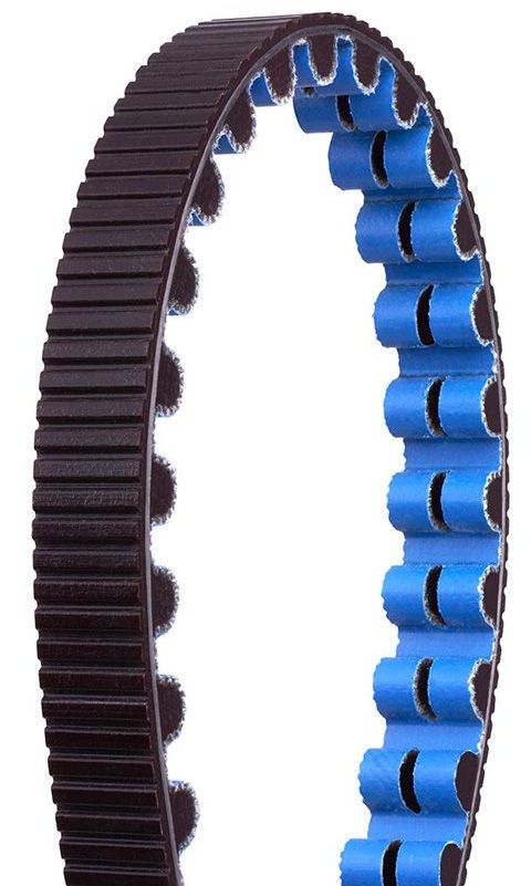 Aandrijfriem Gates Carbon Drive 122T - zwart/blauw - Afbeelding 2