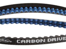 Aandrijfriem Gates Carbon Drive 122T - zwart/blauw