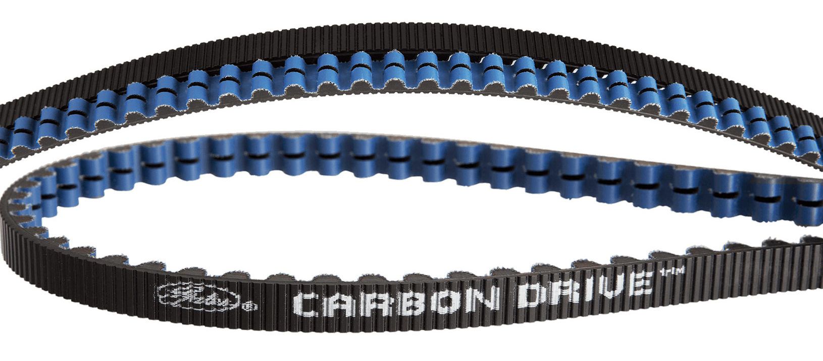 Aandrijfriem Gates Carbon Drive 122T - zwart/blauw
